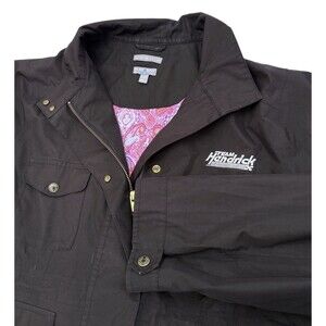 Peter Millar Water Element 4 Jacket Women's XXL Black Pink Hendrick Motorsports
